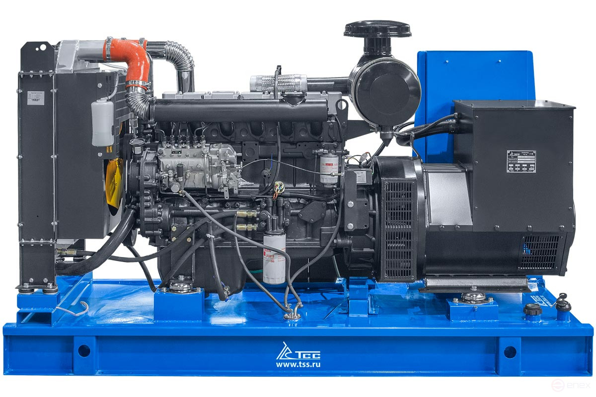 Diesel generator TSS AD-120S-T400 in a weatherproof casing