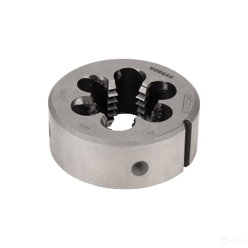 Inch die NORGAU Industrial for metal UNC 1 1/8, HSS