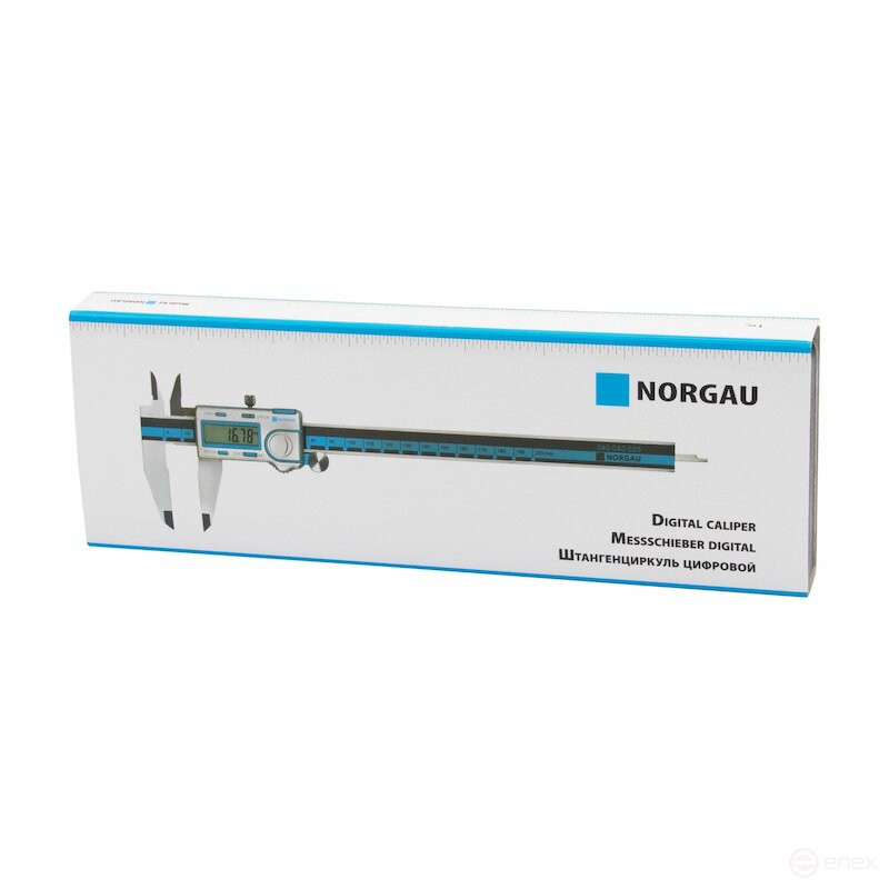 Штангенциркуль цифровой ABS NORGAU Industrial 0-200 мм, NCD-20AD