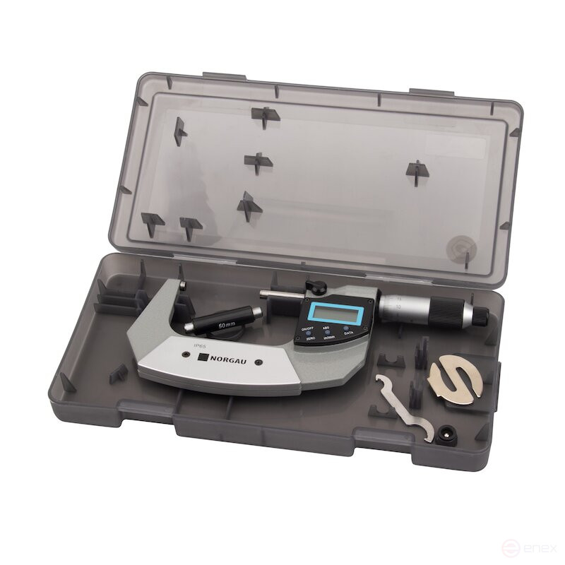 NORGAU Industrial Digital micrometer 50-75 mm, NMD-365D