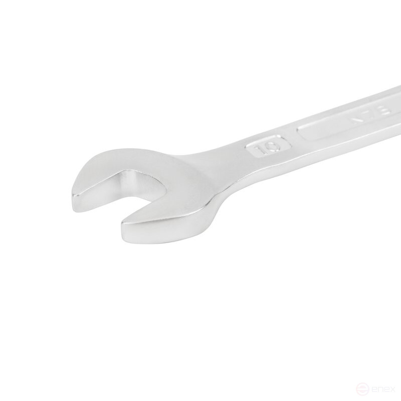 Ключ гаечный комбинированный NORGAU Industrial изогнутый 10 мм, N7B-10