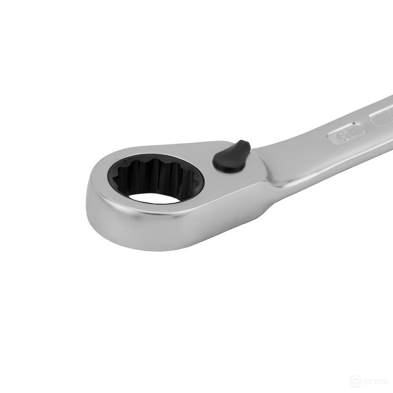 Ключ гаечный комбинированный с переключающейся трещоткой NORGAU Industrial 19 мм, N7UR-19