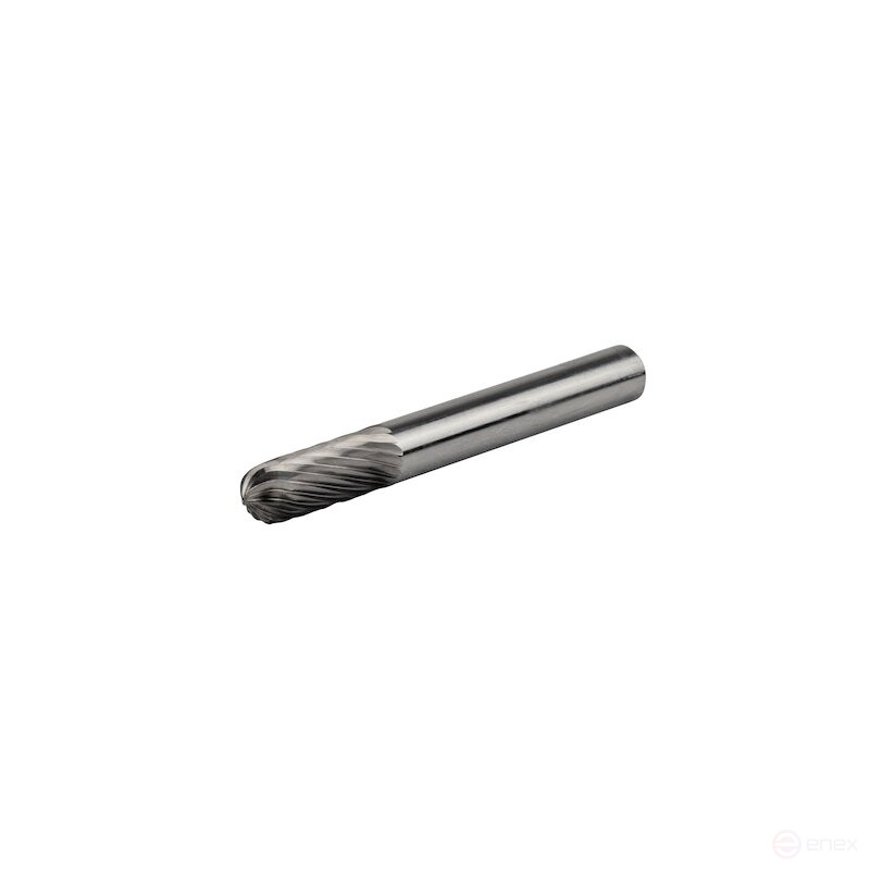 Carbide borehole NORGAU Industrial spherical cylindrical 6 mm, shape C, SCM