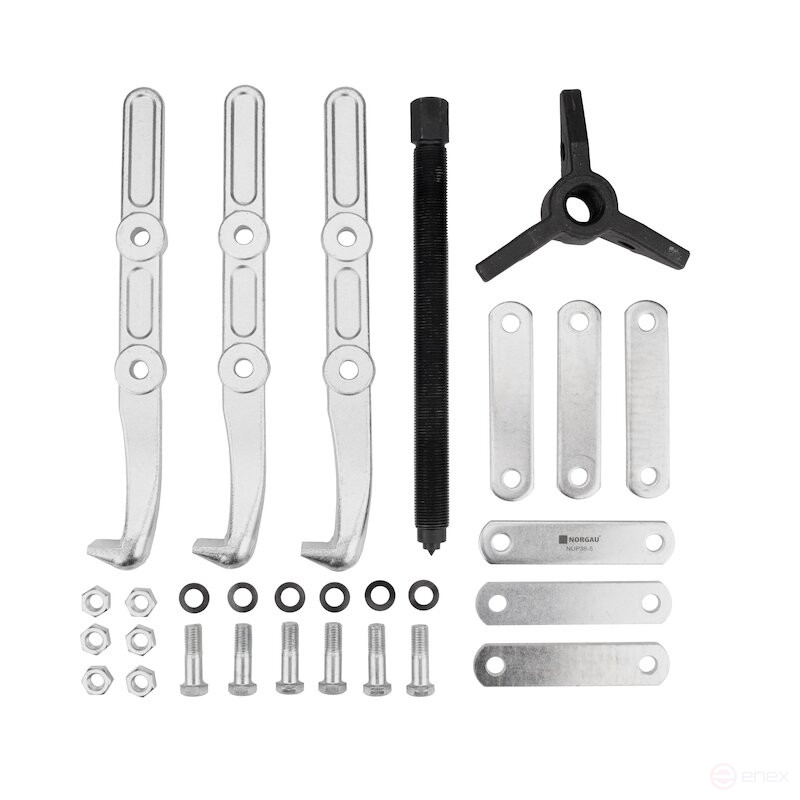 Съемник шарнирный NORGAU Industrial трехзахватный NUP36-5