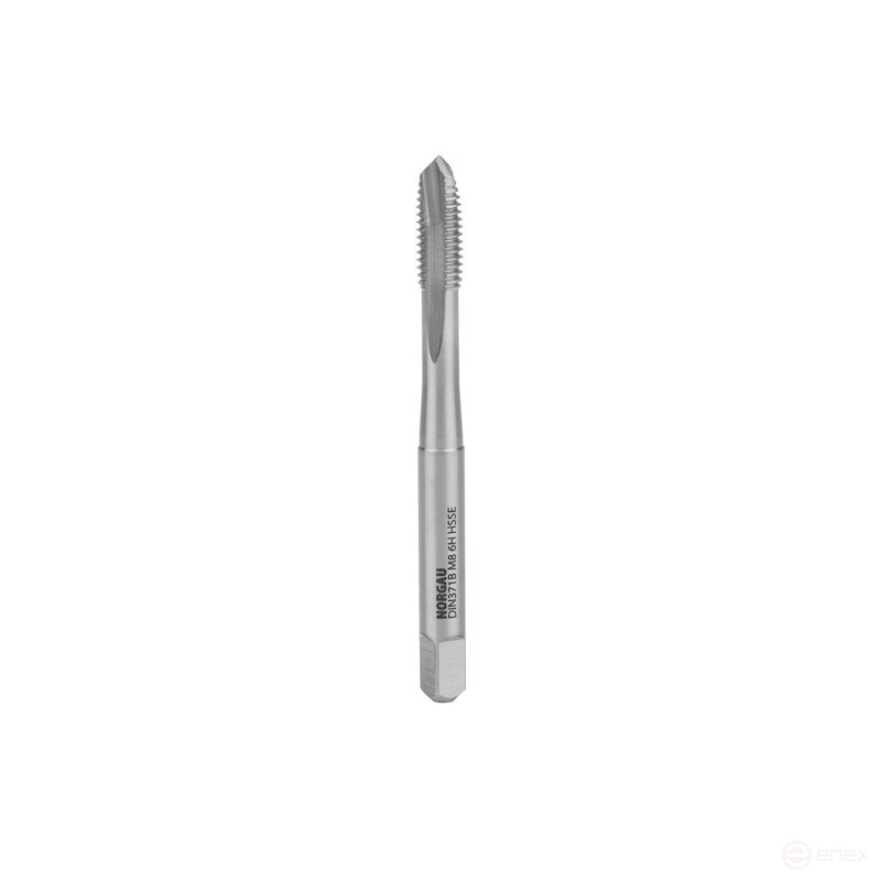 Machine tap NORGAU Industrial for through holes M8, form B, HSS-E