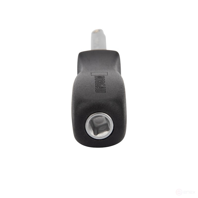 Set of hexagon socket heads NORGAU Industrial with 1/4" accessories, 35 pieces, N2035-S414 in a metal box