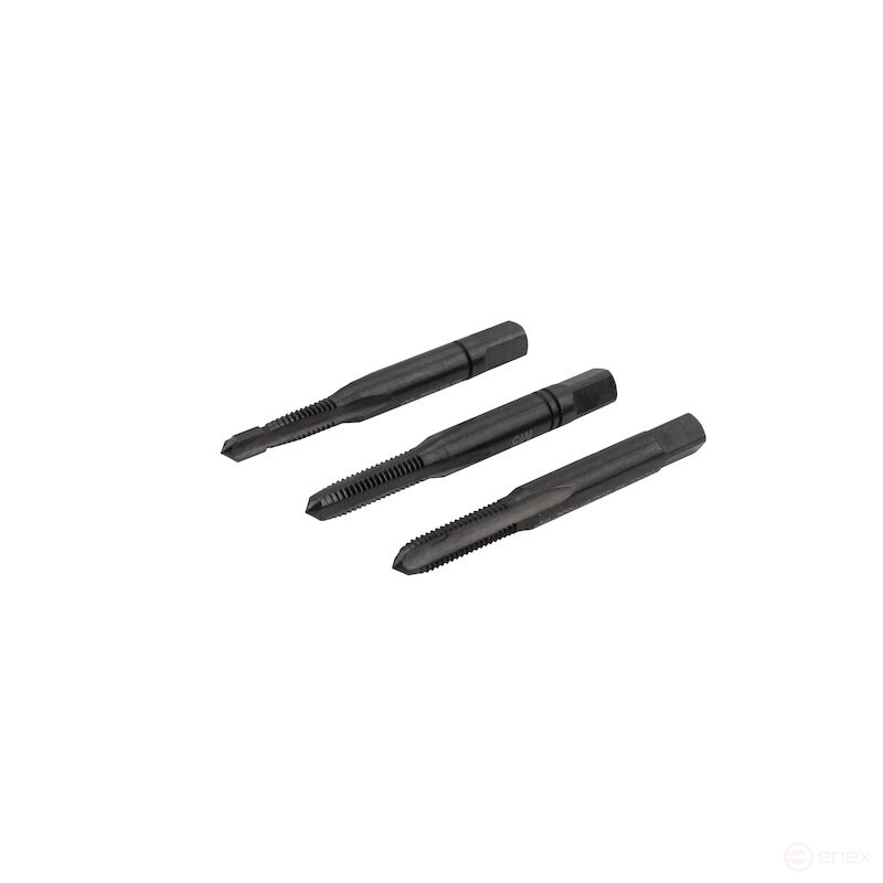 Комплект ручных метчиков NORGAU Industrial М5, HSS-E/VAP, 3 предмета