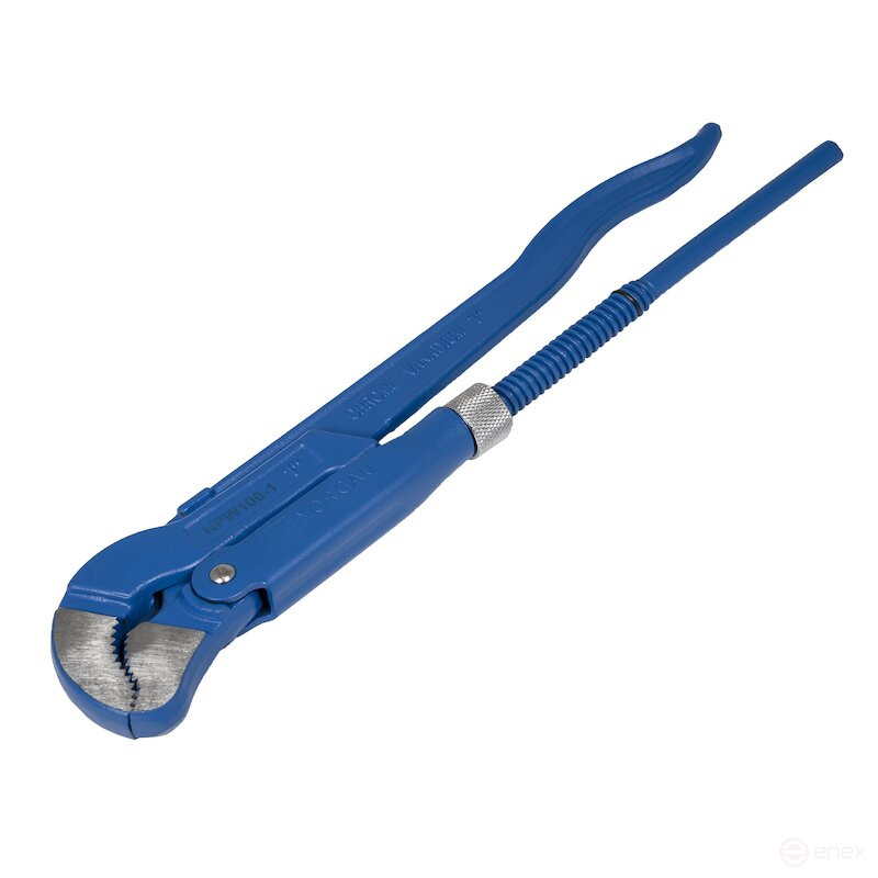 Pipe wrench NORGAU Industrial S-shaped 1", NPW100-1