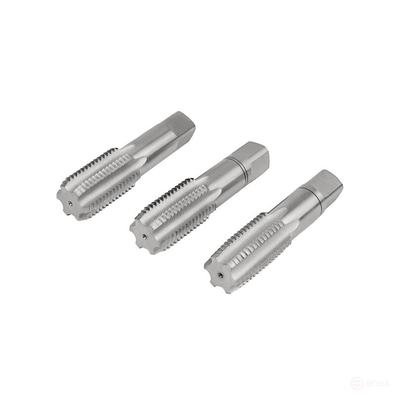 Set of hand taps NORGAU Industrial M33, HSS, 3 pieces