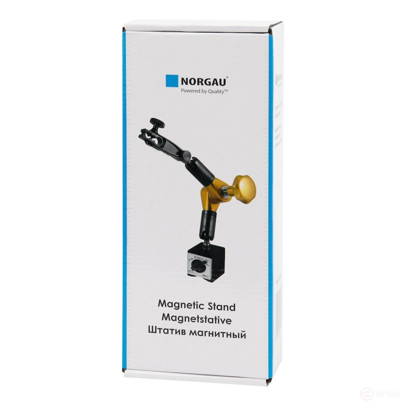 Штатив магнитный NORGAU Industrial гидравлический, 325 мм