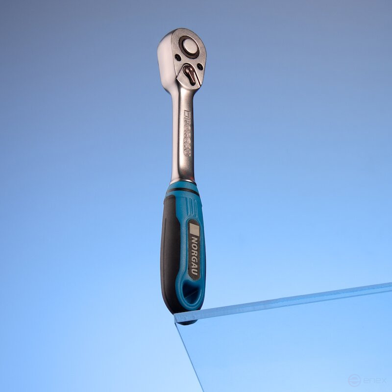 Трещотка 3/8" NORGAU Industrial, 150 мм, N30R48