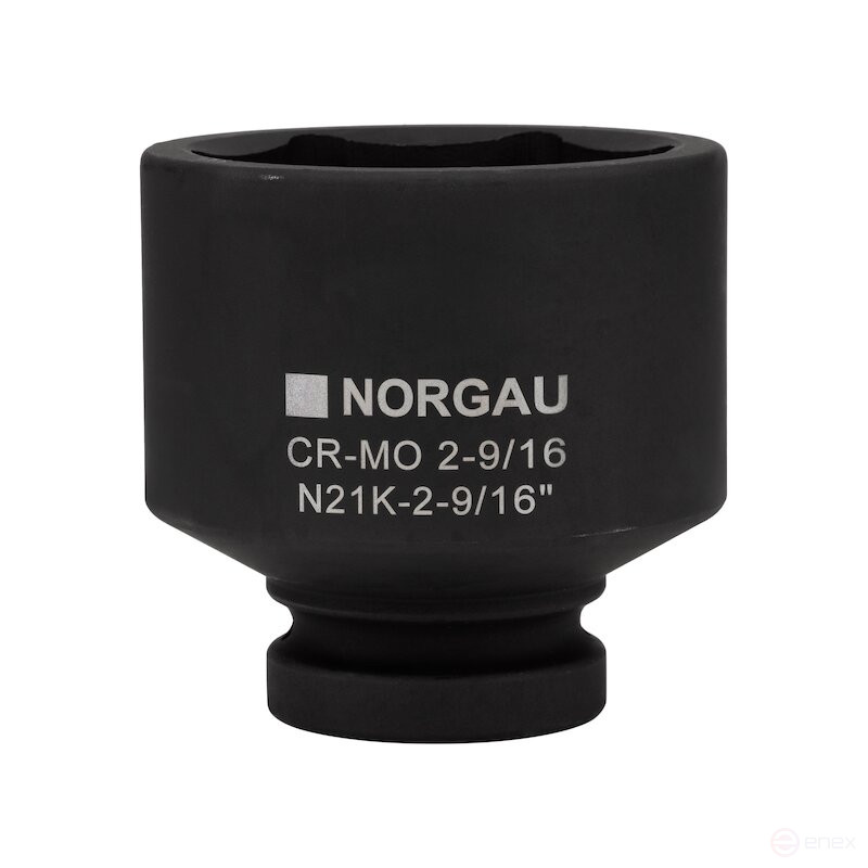 Головка торцевая ударная NORGAU Industrial шестигранная дюймовая 1", 2.9/16", N21K-2.9/16