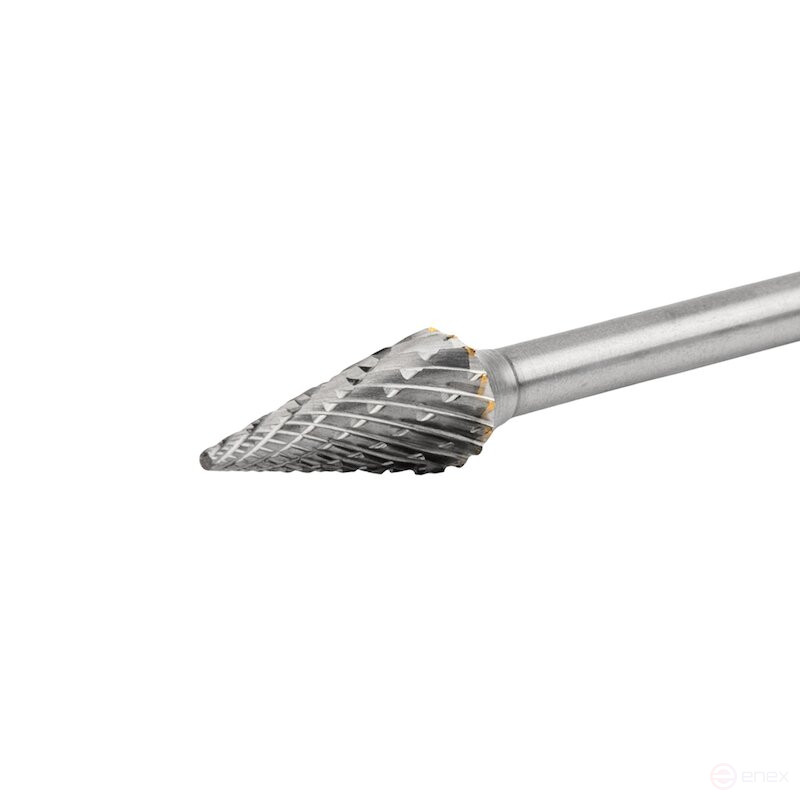 Борфреза твердосплавная NORGAU Industrial коническая 6.3 мм, 22°, форма M, DCM