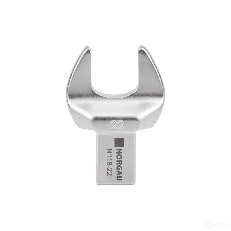 Насадка рожковая NORGAU Industrial для динамометрического ключа 22, прямоугольный привод 14х18