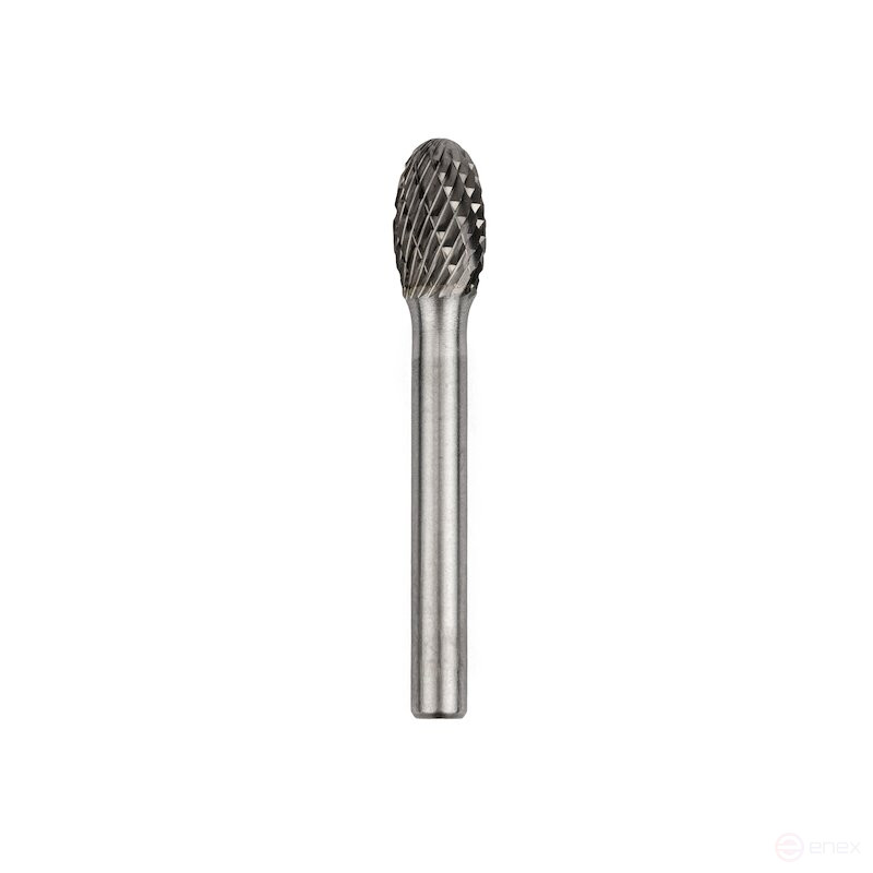 Борфреза твердосплавная NORGAU Industrial овальная 10 мм, форма E, DCM