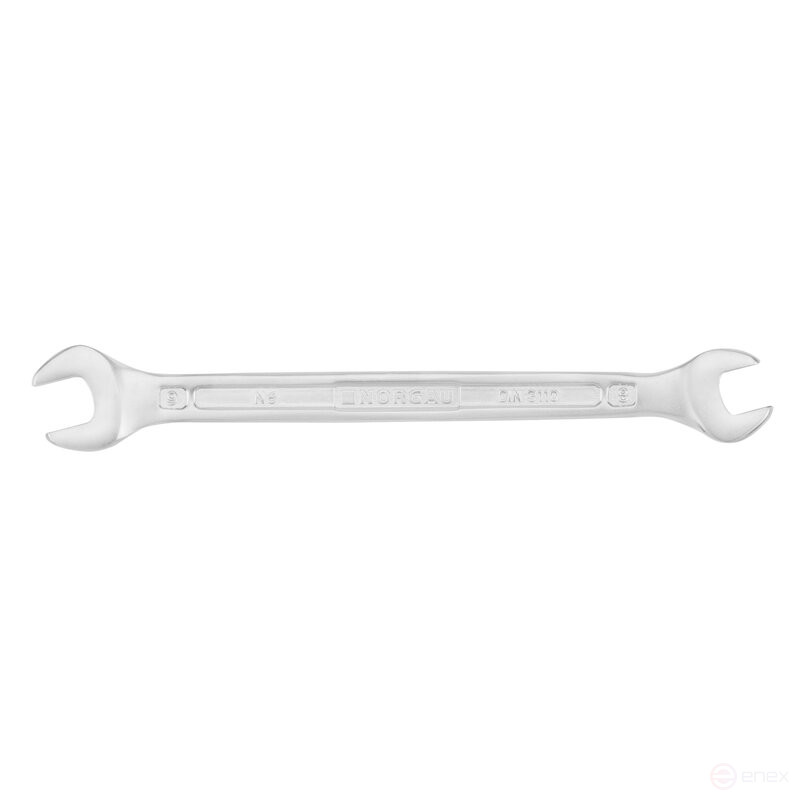 Ключ гаечный рожковый NORGAU Industrial двусторонний 8х9 мм, N6-8х9