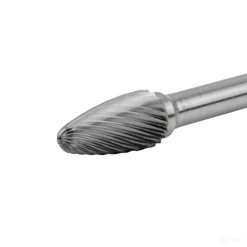 Борфреза твердосплавная NORGAU Industrial параболическая 10 мм, R2.5, форма F, SCM