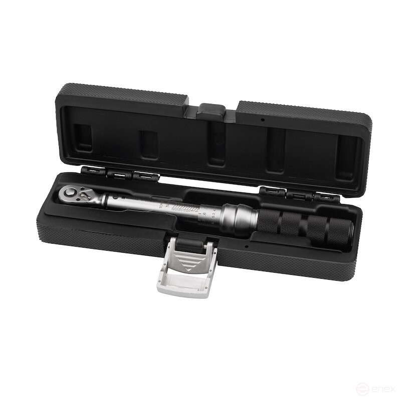 Ключ динамометрический NORGAU Industrial предельный с трещоткой 1/4", 5-25 Нм, NTW30-025RL