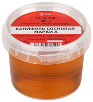 PL-A-100 Канифоль ЭРА сосновая марки А, банка 100 гр