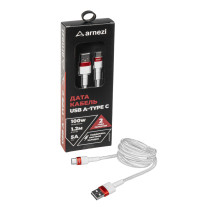 Usb A - Type C Data Cable (1.2m, 5A, 100W) Fast Charging, braided ARNEZI A0605039