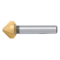 Зенковка NORGAU Industrial по металлу 4.3 мм, 90°, Z3, HSS/TIN, форма C