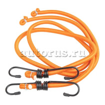 The elastic band for securing the load is 8 mm x 80 cm. with metal hooks 2 pcs. ARNEZI A0901003