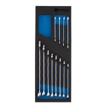 Набор гаечных комбинированных ключей NORGAU Industrial 12 предметов, N7-012