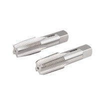 Комплект ручных метчиков NORGAU Industrial NPT3/8x18, HSS, 2 предмета