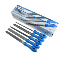 Набор напильников NORGAU Industrial 200 мм, 5 предметов