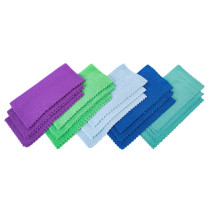 Microfiber cloth set 15 pcs, size 30x30, edge ultrasound ARNEZI A0406025