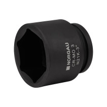 End impact head NORGAU Industrial hexagon inch 1", 3", N21K-3