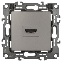 Розетка ЭРА Серия 12 12-3114-16 HDMI титан