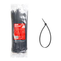Nylon yoke 3.6 x 250 mm, black 100 pcs Arnezi A0903029