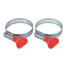 Комплект хомутов червячных с ключом 21х51 / 9-0,6 W1 2шт ARNEZI A0902276