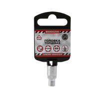 Головка 1/4" внешний TORX Е6 L=25 мм, на холдере ARNEZI R0000206