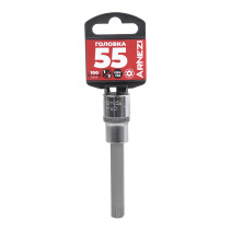 Головка 1/2" со вставкой TORX Security T55 L=100, на холдере Arnezi R0345355