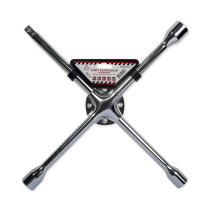 Ключ баллонный крестовой 16" 17x19x21x1/2"DR, CrV, усиленный ARNEZI R1050105