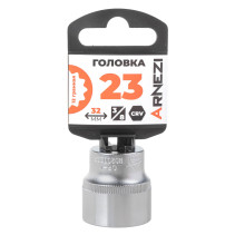 Головка 3/8" 12-и гр. 23мм, L=32 мм на холдере Arnezi R0200223