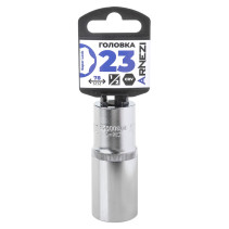 Головка 1/2" Super Lock 23 мм L=78 мм удлиненная, на холдере Arnezi R0300923