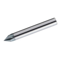 Milling cutter NORGAU Industrial carbide 60°, 10 mm, Z4, VHM/AlCrSiN