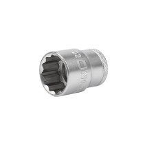 Головка 12-гранная торцевая NORGAU Industrial 1/2" 22 мм, ND19-22