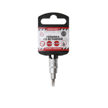 Головка 1/4" со вставкой SL 4 L=38, ARNEZI R0004001