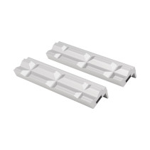 Губки алюминиевые с призмами NORGAU Industrial для тисков 125, N410P