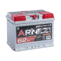 Аккумулятор ARNEZI DIN SMF 62 А/ч прямой L+ 242x175x190 L2 EN 610 А