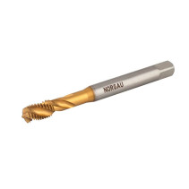 Machine tap NORGAU Industrial for blind holes M30, HSS-E/TIN, form C
