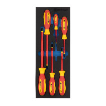 Set of dielectric screwdrivers NORGAU Industrial, 6 pieces, N171-006
