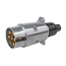 Towbar connector (dad) metal, 7 pins universal ARNEZI A1509003