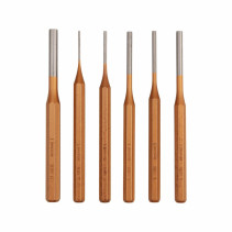 Набор выколоток NORGAU Industrial в металлическом футляре N116, 6 предметов