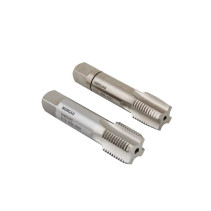 Комплект ручных метчиков NORGAU Industrial NPT1.1/4x11.5, HSS, 2 предмета