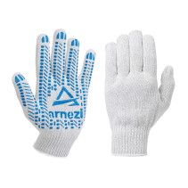 Cotton Grade 10 work gloves with PVC dot coating ARNEZI R8000173